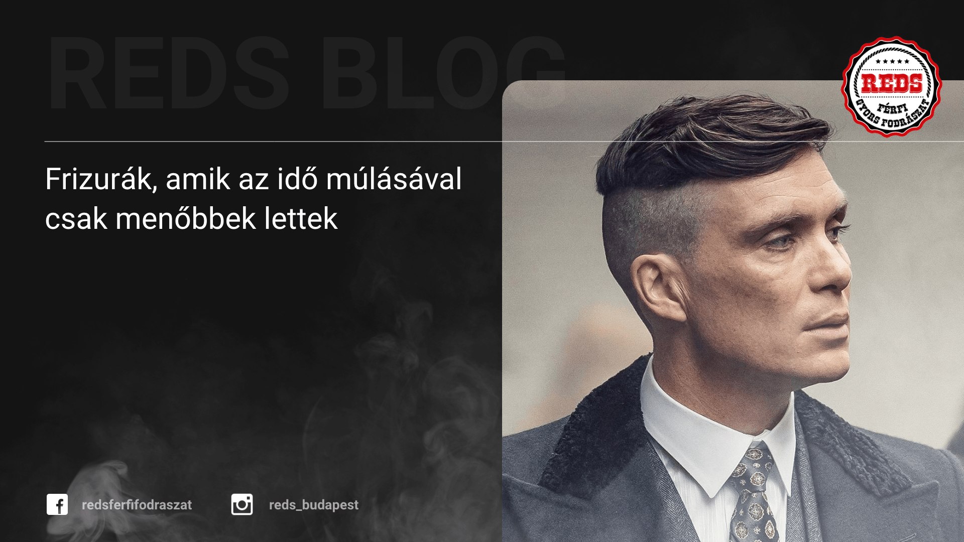 reds budapest ferfi hajvagas belvaros premium gyors olcso