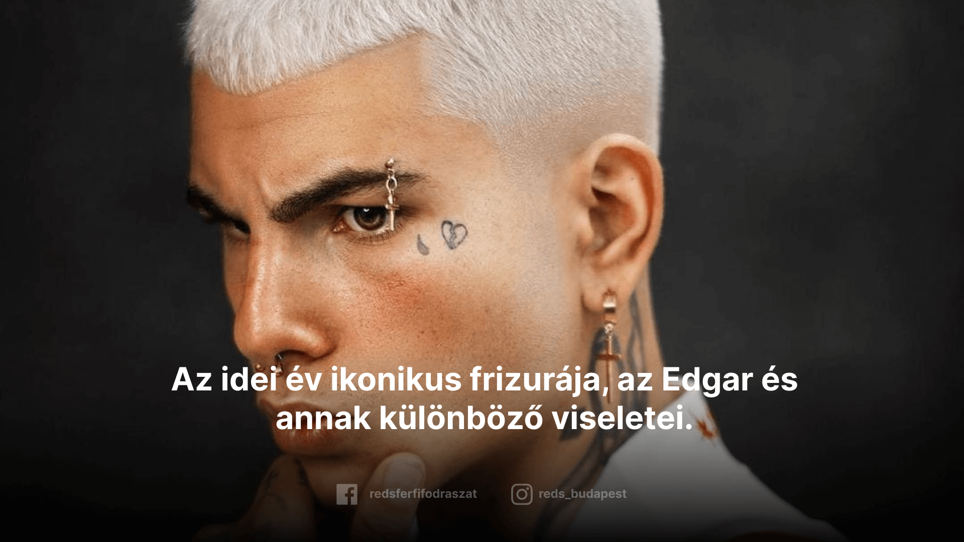 2022 divat frizura férfi stílus tippek Reds Budapest fodrászat barber shop