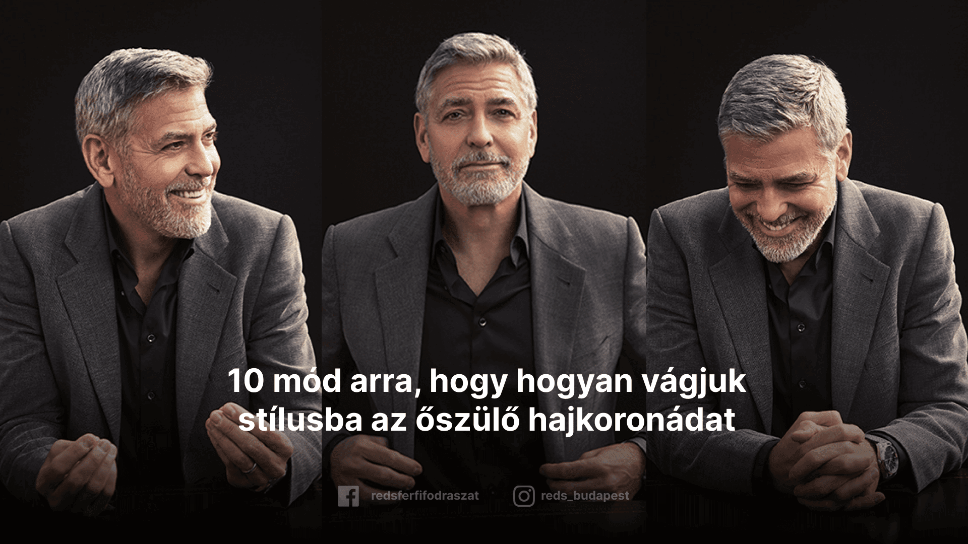 ősz haj stílus szürke fej reds budapest