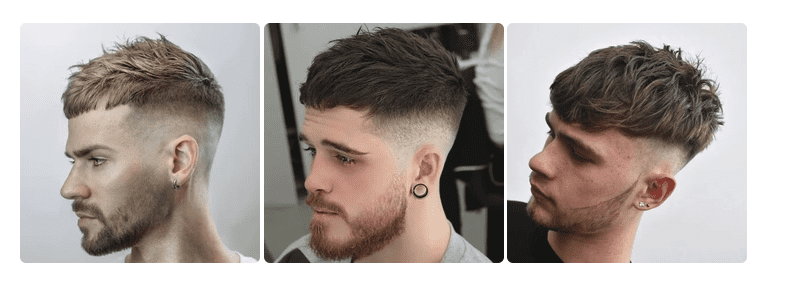 férfi haj kócosan rövid frizura